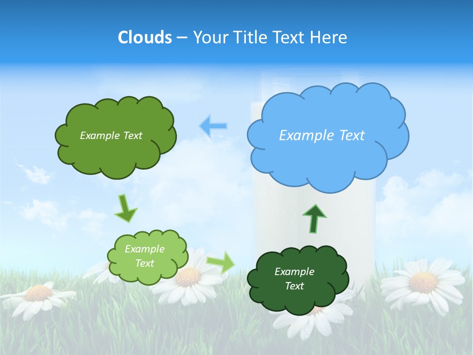 Greeting Liquid Product PowerPoint Template