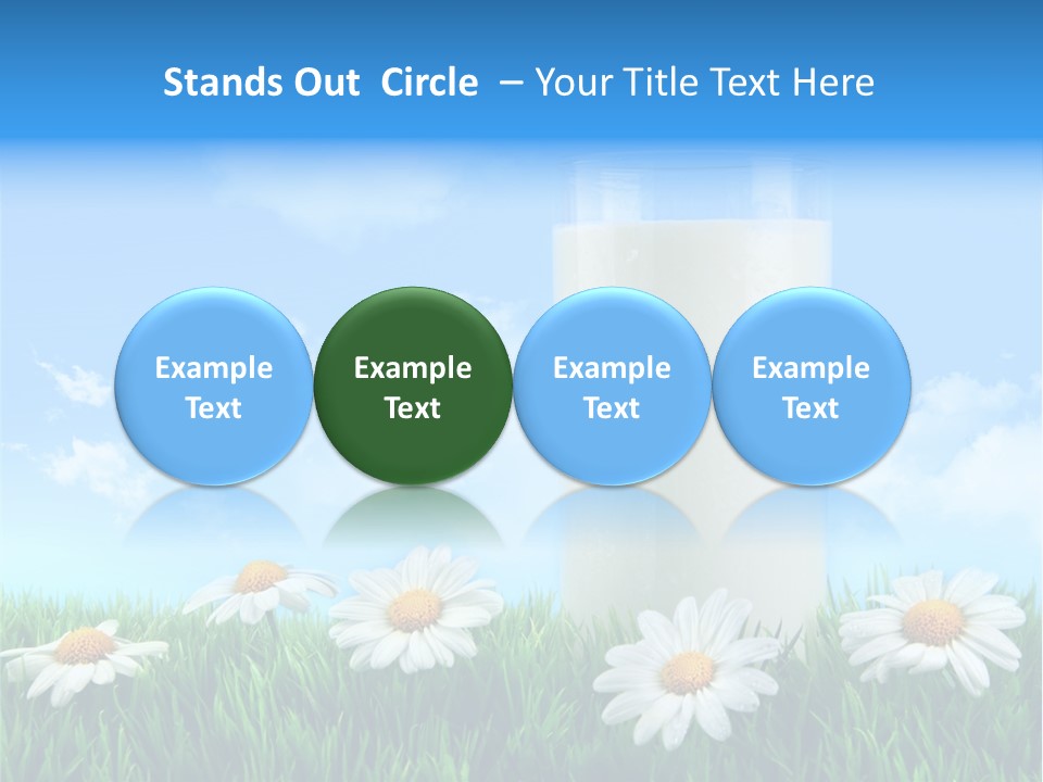 Greeting Liquid Product PowerPoint Template