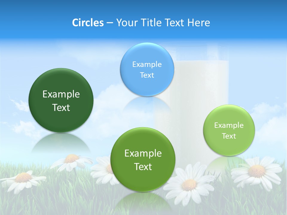 Greeting Liquid Product PowerPoint Template