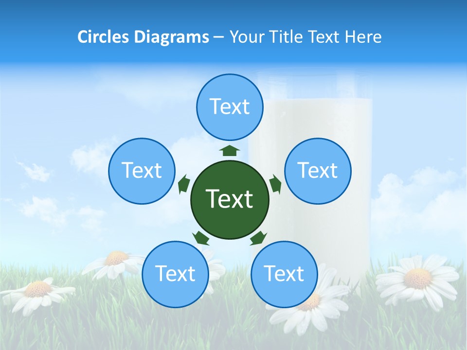 Greeting Liquid Product PowerPoint Template