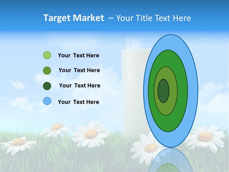 Greeting Liquid Product PowerPoint Template