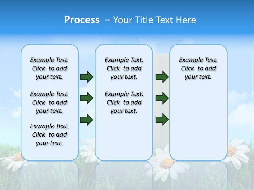 Greeting Liquid Product PowerPoint Template