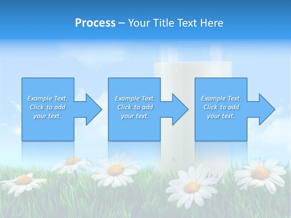 Greeting Liquid Product PowerPoint Template