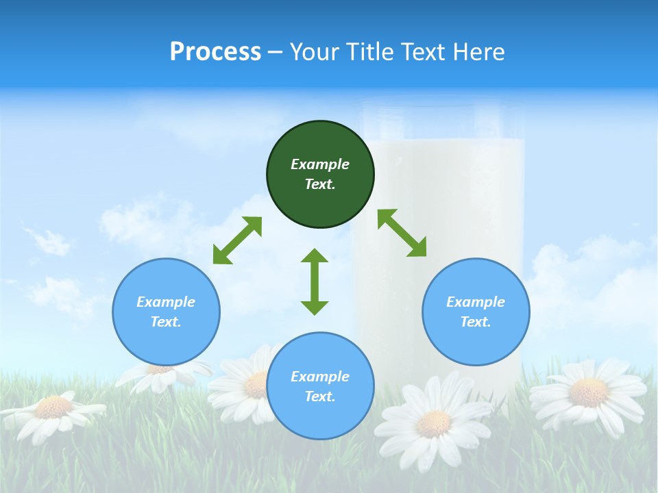 Greeting Liquid Product PowerPoint Template