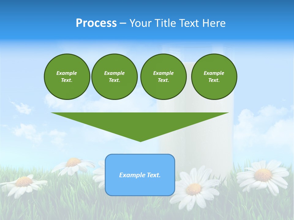 Greeting Liquid Product PowerPoint Template