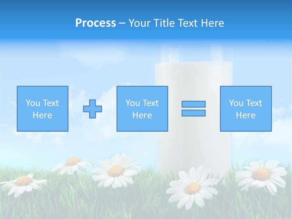 Greeting Liquid Product PowerPoint Template