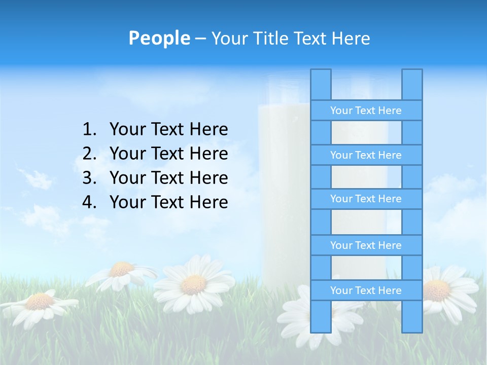 Greeting Liquid Product PowerPoint Template