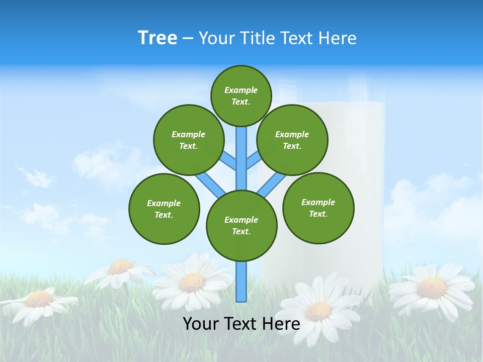 Greeting Liquid Product PowerPoint Template