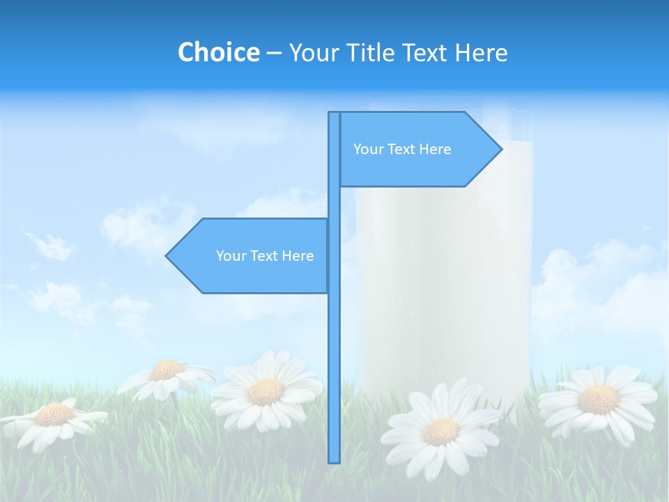 Greeting Liquid Product PowerPoint Template