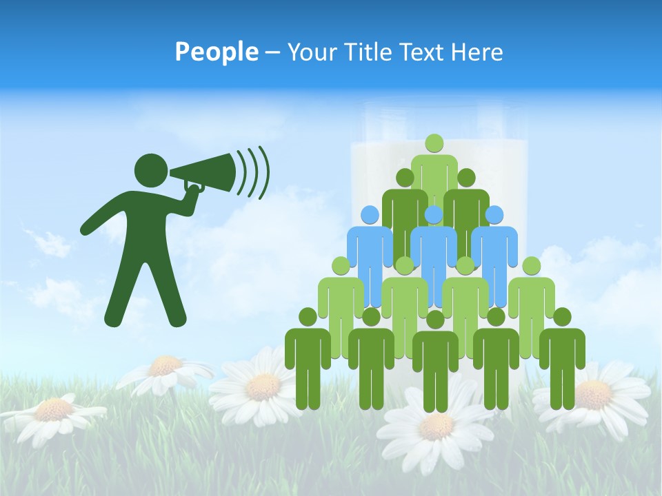 Greeting Liquid Product PowerPoint Template