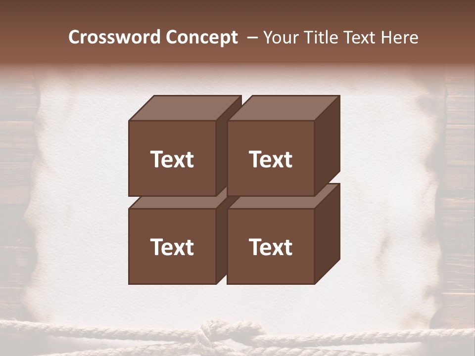 Sample Surface Parchment PowerPoint Template