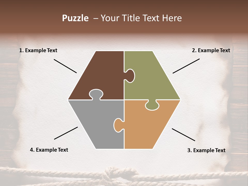 Sample Surface Parchment PowerPoint Template