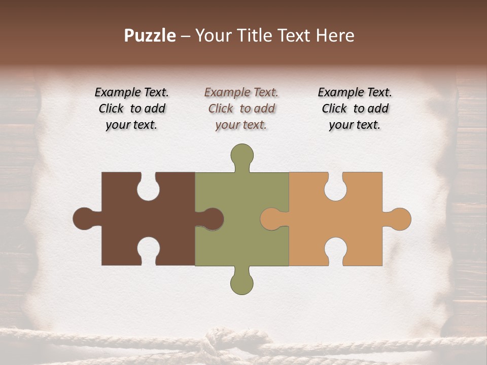 Sample Surface Parchment PowerPoint Template