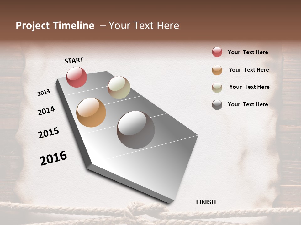 Sample Surface Parchment PowerPoint Template