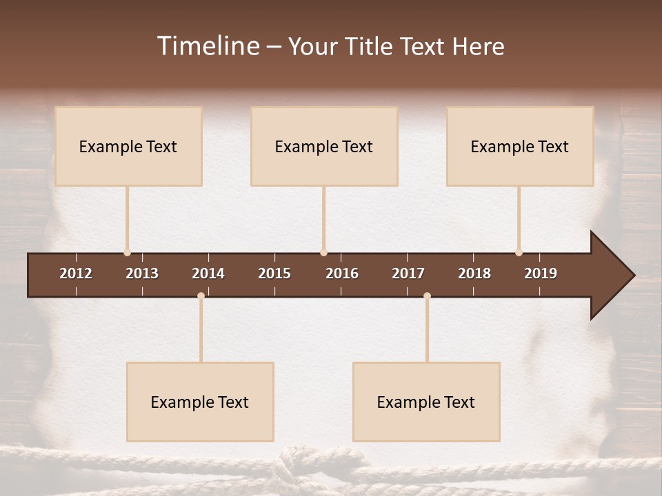 Sample Surface Parchment PowerPoint Template