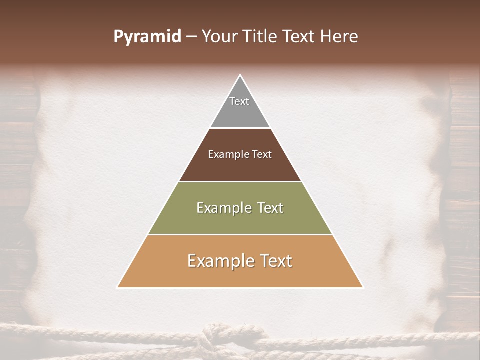 Sample Surface Parchment PowerPoint Template