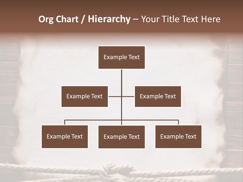 Sample Surface Parchment PowerPoint Template