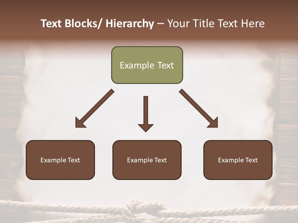 Sample Surface Parchment PowerPoint Template