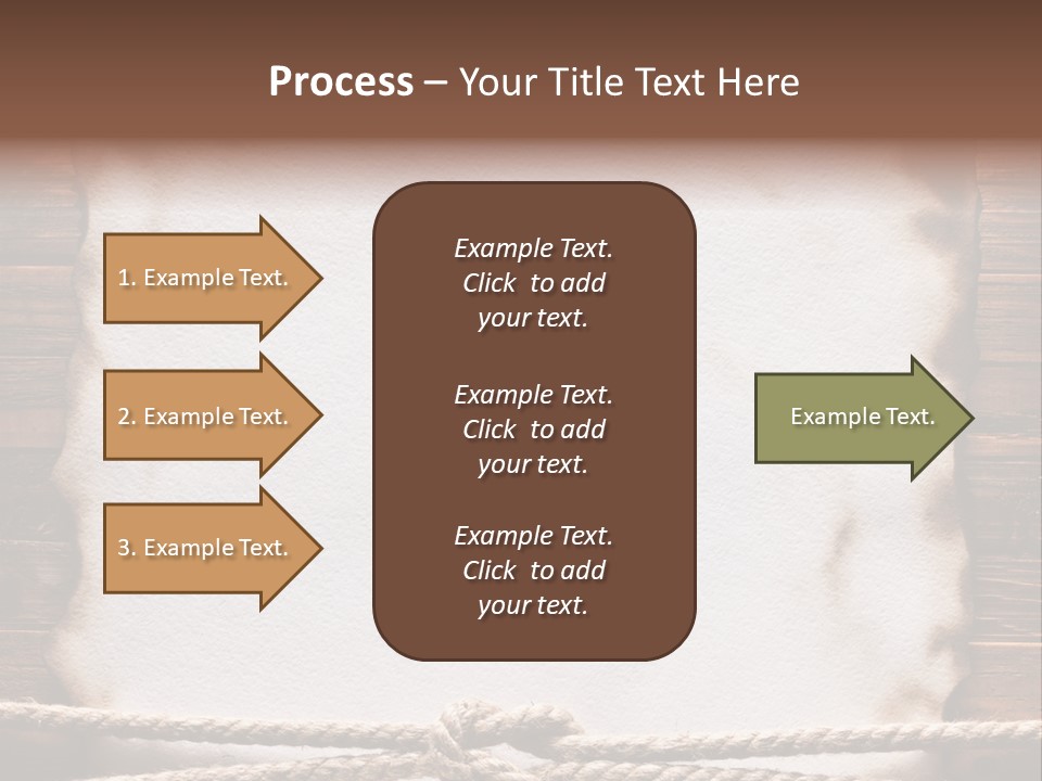 Sample Surface Parchment PowerPoint Template