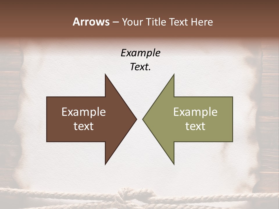 Sample Surface Parchment PowerPoint Template