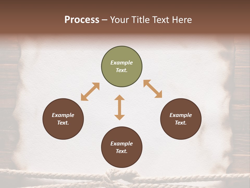 Sample Surface Parchment PowerPoint Template