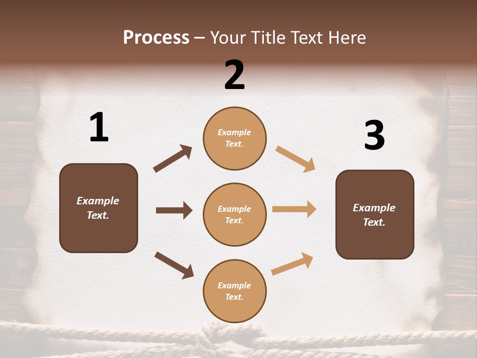 Sample Surface Parchment PowerPoint Template