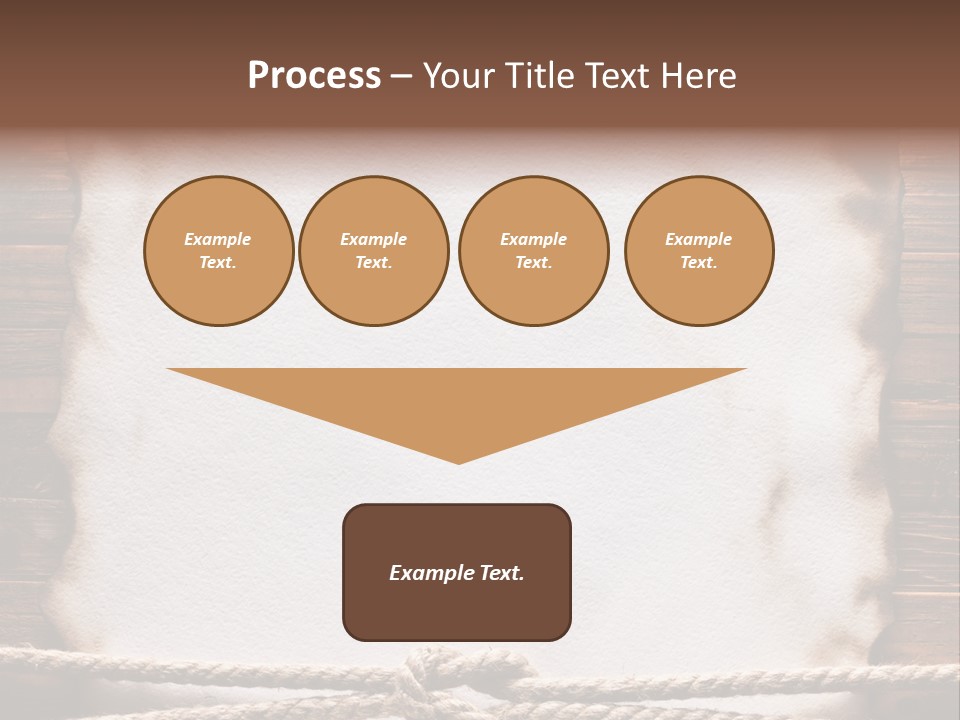 Sample Surface Parchment PowerPoint Template