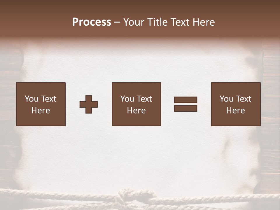 Sample Surface Parchment PowerPoint Template