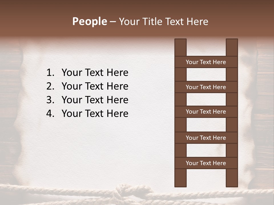 Sample Surface Parchment PowerPoint Template