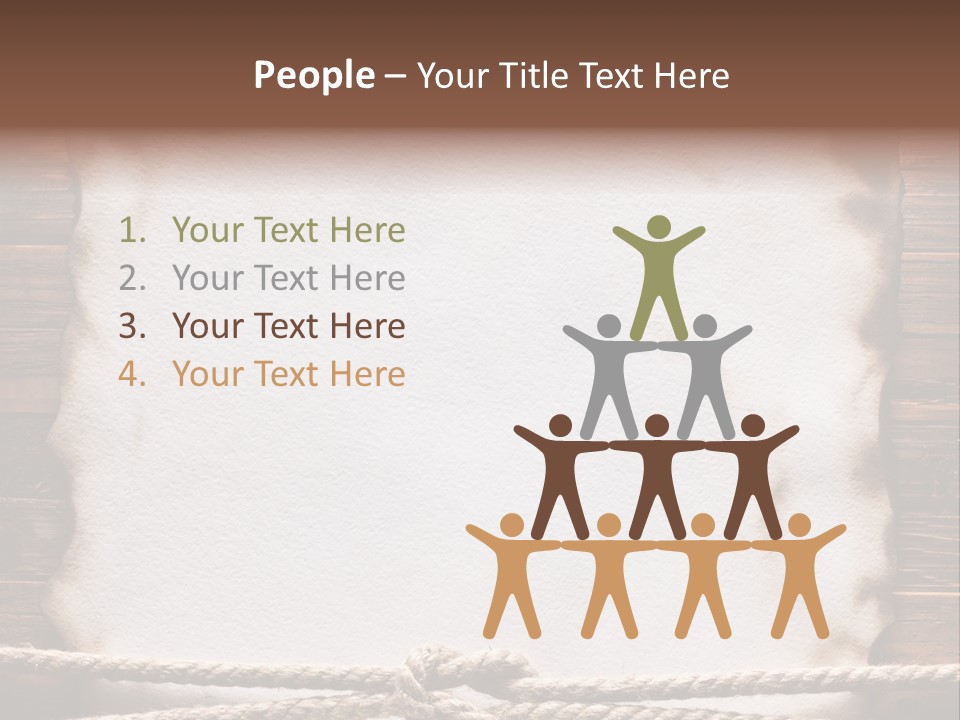 Sample Surface Parchment PowerPoint Template