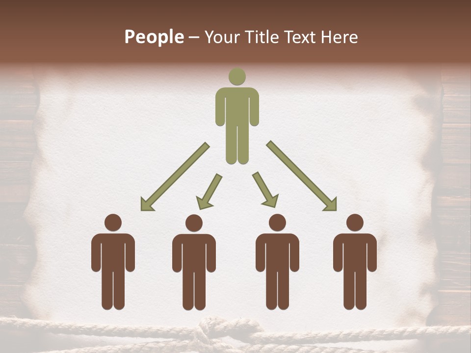 Sample Surface Parchment PowerPoint Template