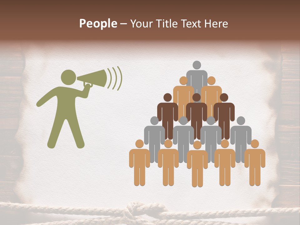 Sample Surface Parchment PowerPoint Template