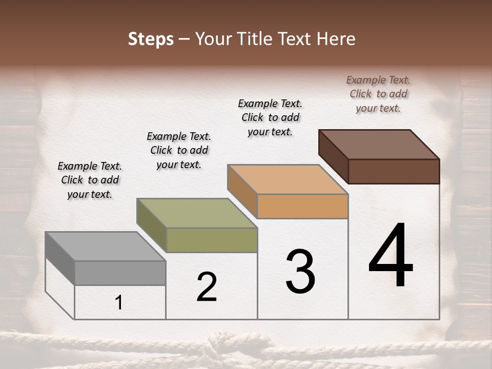 Sample Surface Parchment PowerPoint Template