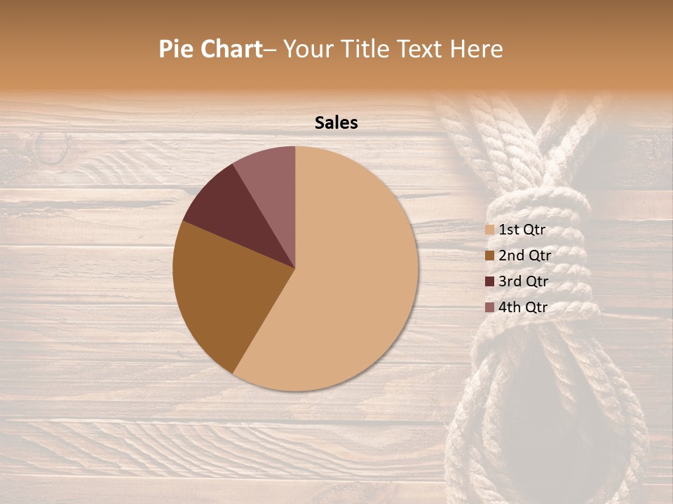 Twine Panel Plank PowerPoint Template