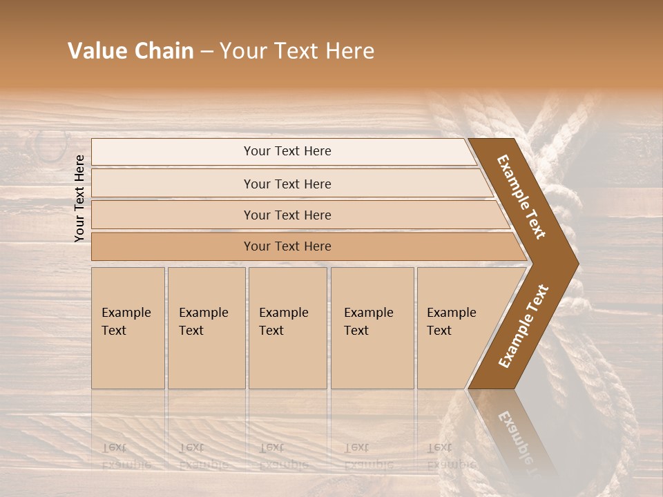 Twine Panel Plank PowerPoint Template