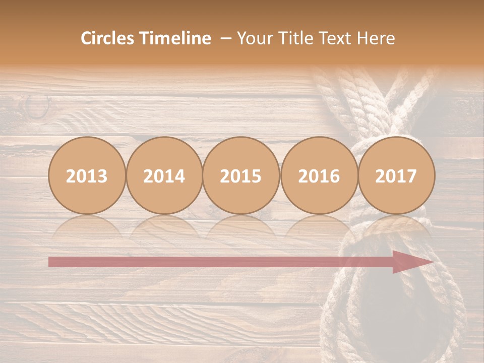 Twine Panel Plank PowerPoint Template