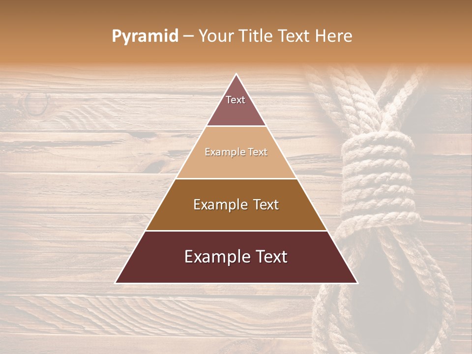 Twine Panel Plank PowerPoint Template