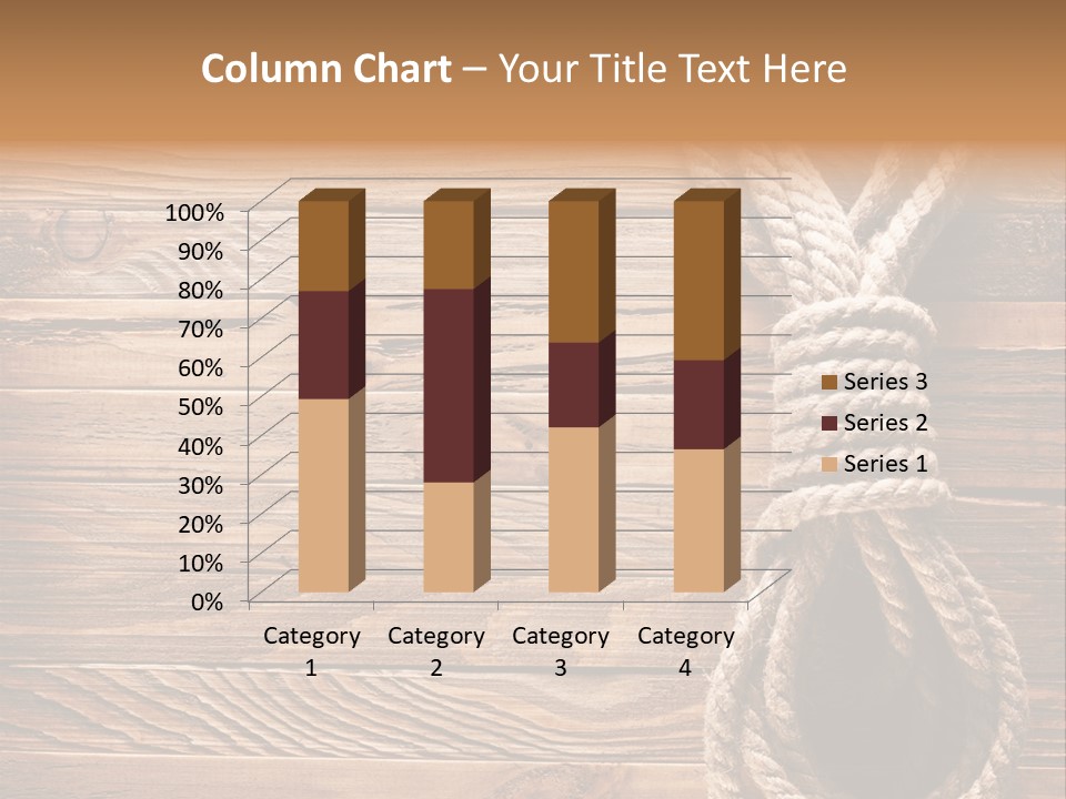 Twine Panel Plank PowerPoint Template