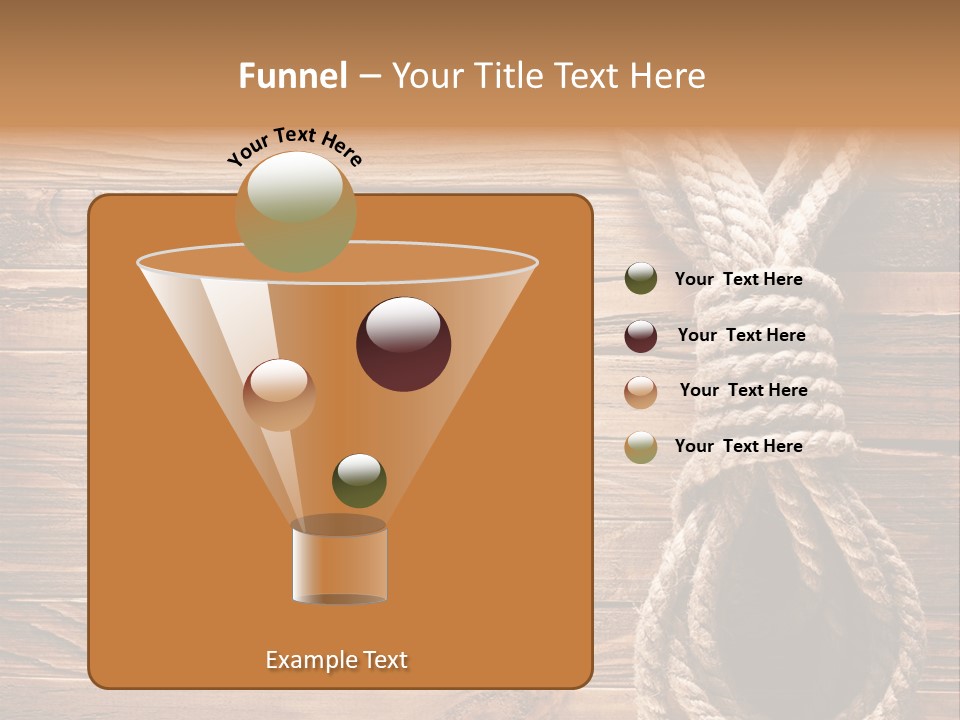 Twine Panel Plank PowerPoint Template