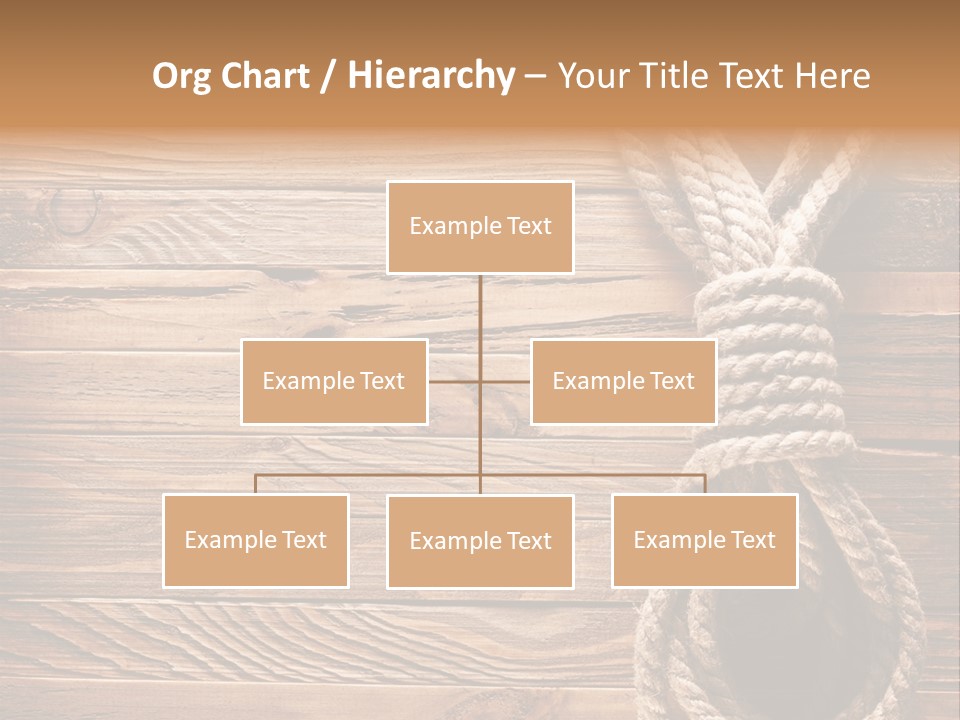 Twine Panel Plank PowerPoint Template