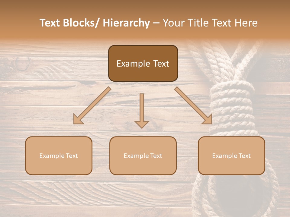 Twine Panel Plank PowerPoint Template