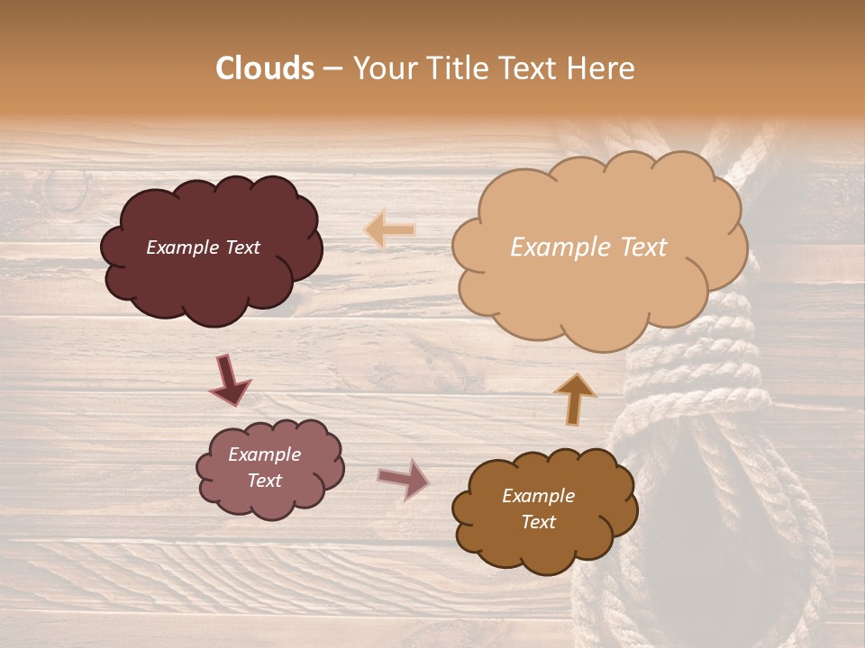 Twine Panel Plank PowerPoint Template