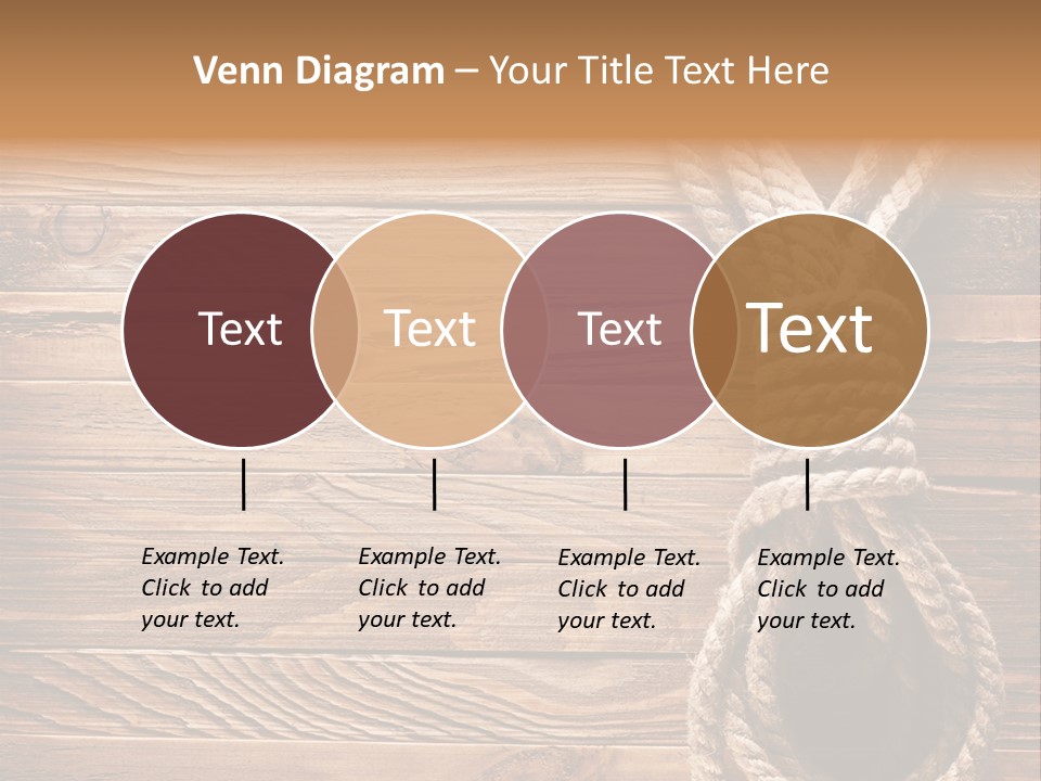 Twine Panel Plank PowerPoint Template