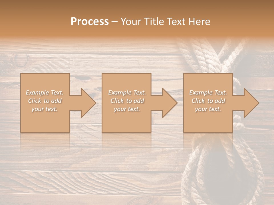 Twine Panel Plank PowerPoint Template