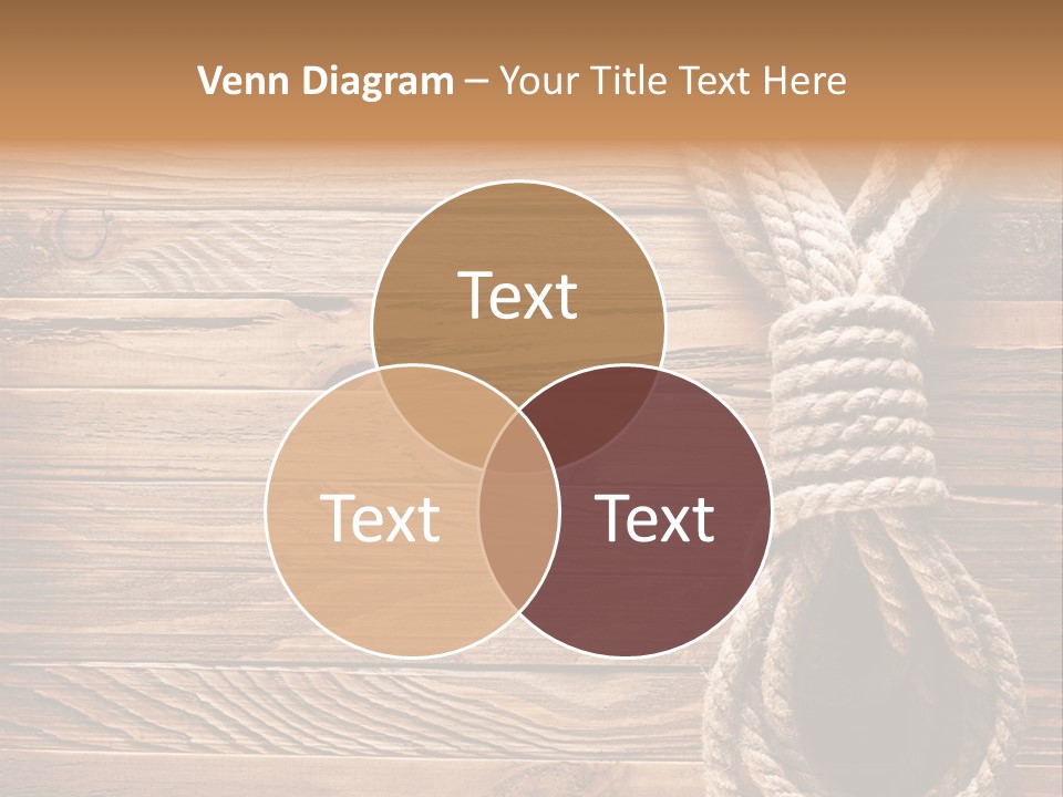 Twine Panel Plank PowerPoint Template