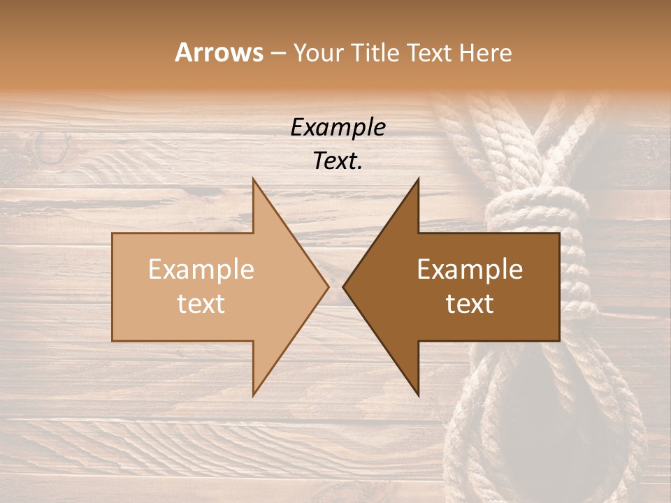 Twine Panel Plank PowerPoint Template