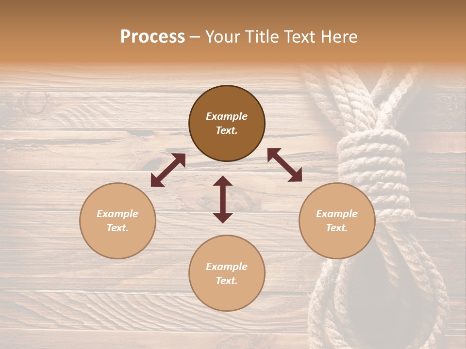 Twine Panel Plank PowerPoint Template