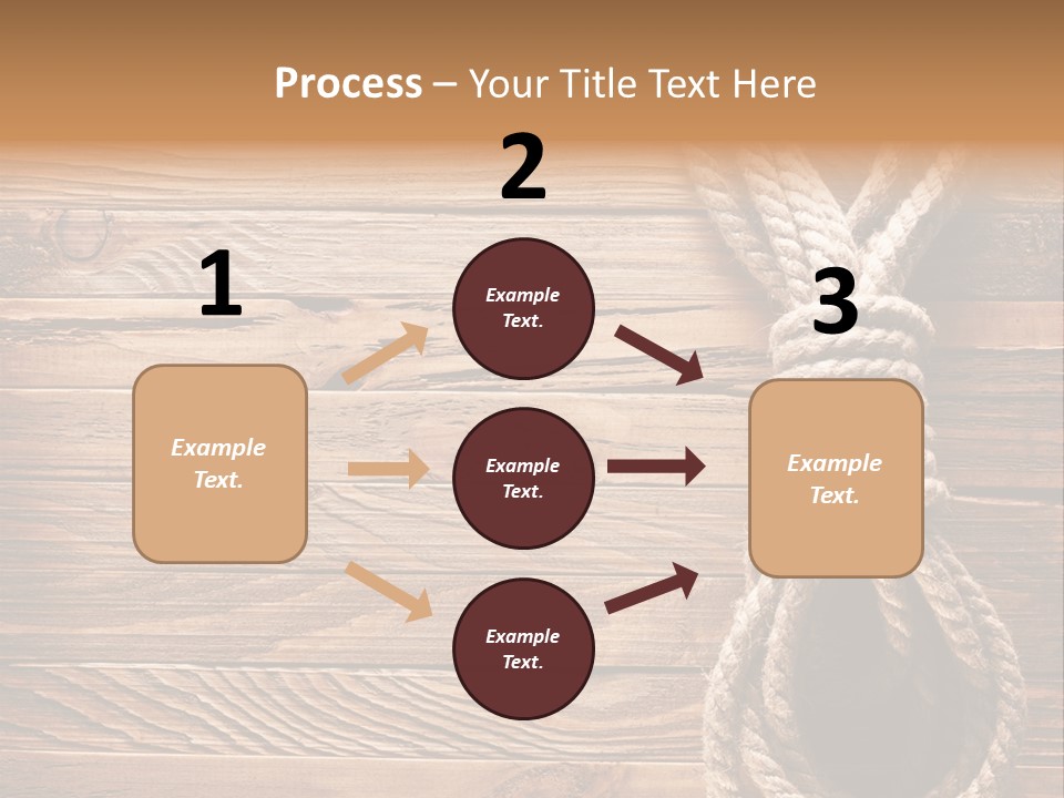 Twine Panel Plank PowerPoint Template