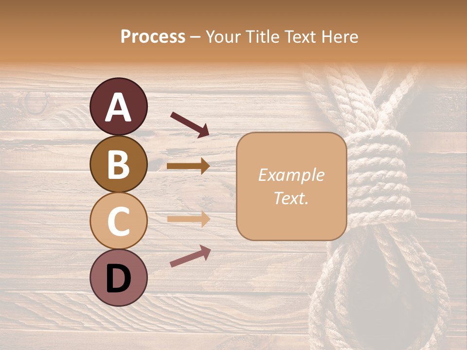 Twine Panel Plank PowerPoint Template