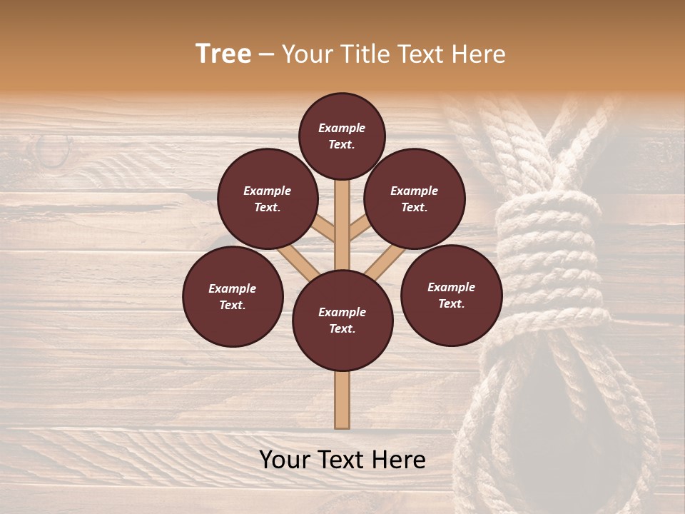 Twine Panel Plank PowerPoint Template